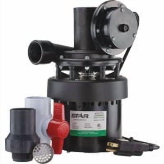 Star Water Systems 1/3 HP Thermoplastic Utility/Laundry Sink Pump STL001