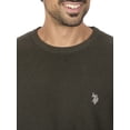 thumbnail image 3 of U.S. Polo Assn Men's Textured Chest Stripe Crew Neck Sweater, 3 of 3
