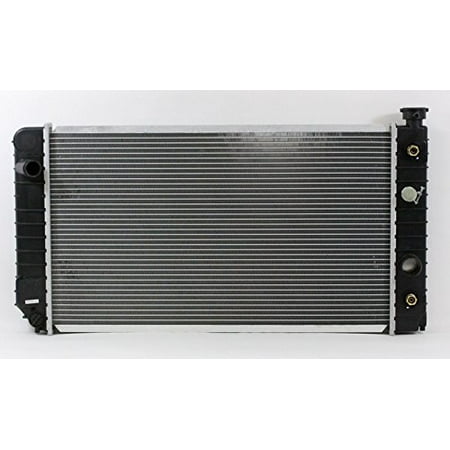 Radiator - Pacific Best Inc For/Fit 681 91-94 Oldsmobile Bravada 88-90 Chevrolet S-10 S/T Automatic Transmission V6 4.3 WITHOUT Engine Oil Cooler Plastic Tank Aluminum Core (Best 1.8 T Engine)