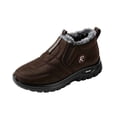thumbnail image 2 of Bnwani Womens Boots,Winter Boots,Non-slip,Slip-on,Stability,Warm,Brown,37(US:6), 2 of 8