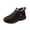 A-Brown, variant on Women's Fuzzy House Slippers Cozy Faux Micro Suede Moccasins Slip on Loafer Shoes for Indoor and Outdoor