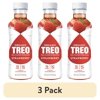 (3 pack) Treo Strawberry Flavored-Infused Bottled Birch Water, 16 oz
