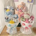 thumbnail image 2 of Sanrio Kuromi Cinnamoroll MyMelody Pompompurin Hello Kitty Kawaii Dibujos Animados Ramo De Muñecas Anime Chica Lindo Cumpleaños De San Valentín Fivean unisex, 2 of 2
