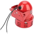 thumbnail image 4 of Alarma de sirena 220v Potente alarma de sirena para exteriores 120db Cable de motor rojo Bocina de metal Alarma industrial para barcos Ruikalucky Hy, 4 of 4