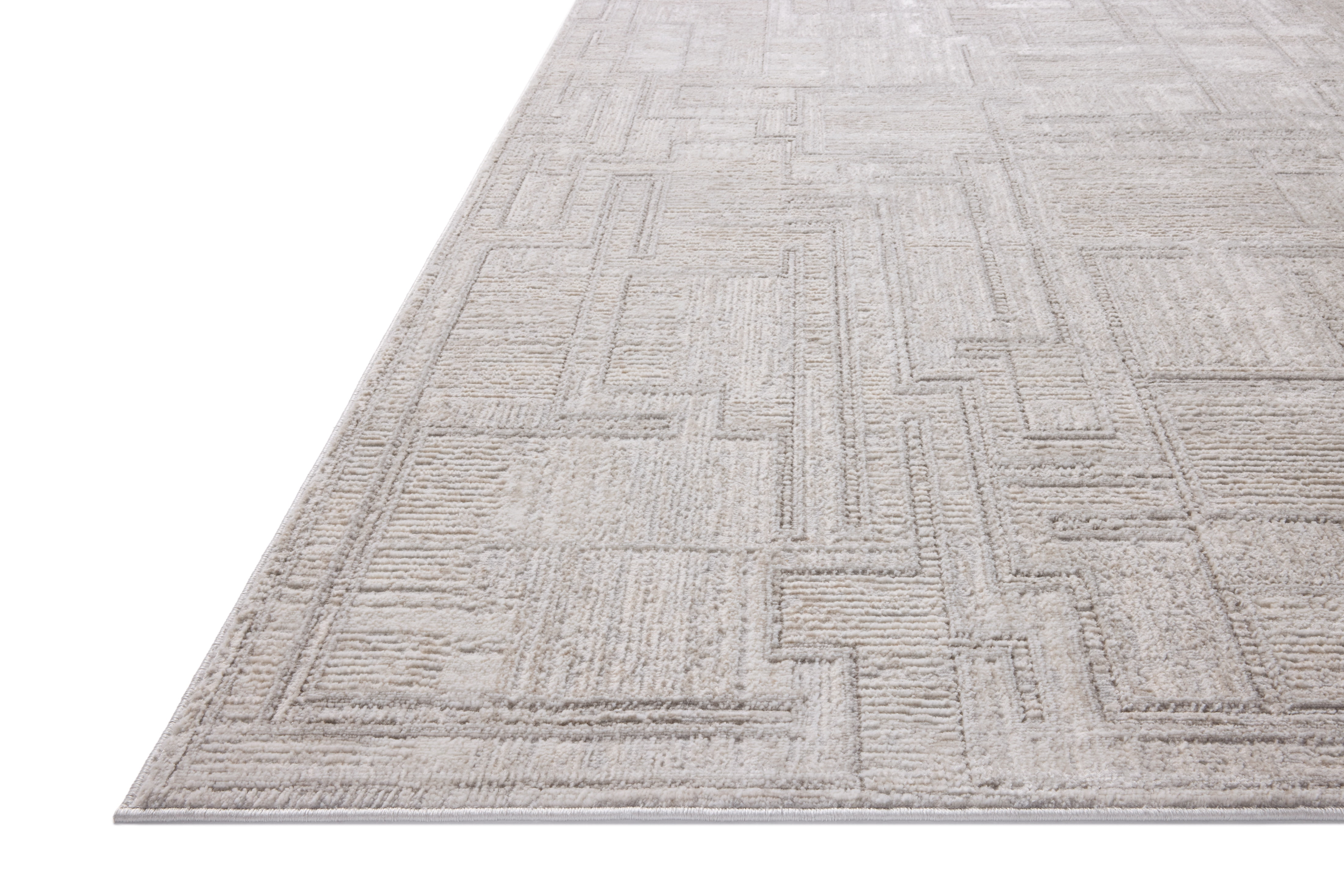 Loloi Hollis Grey / Ivory 7'-10" x 10' Area Rug