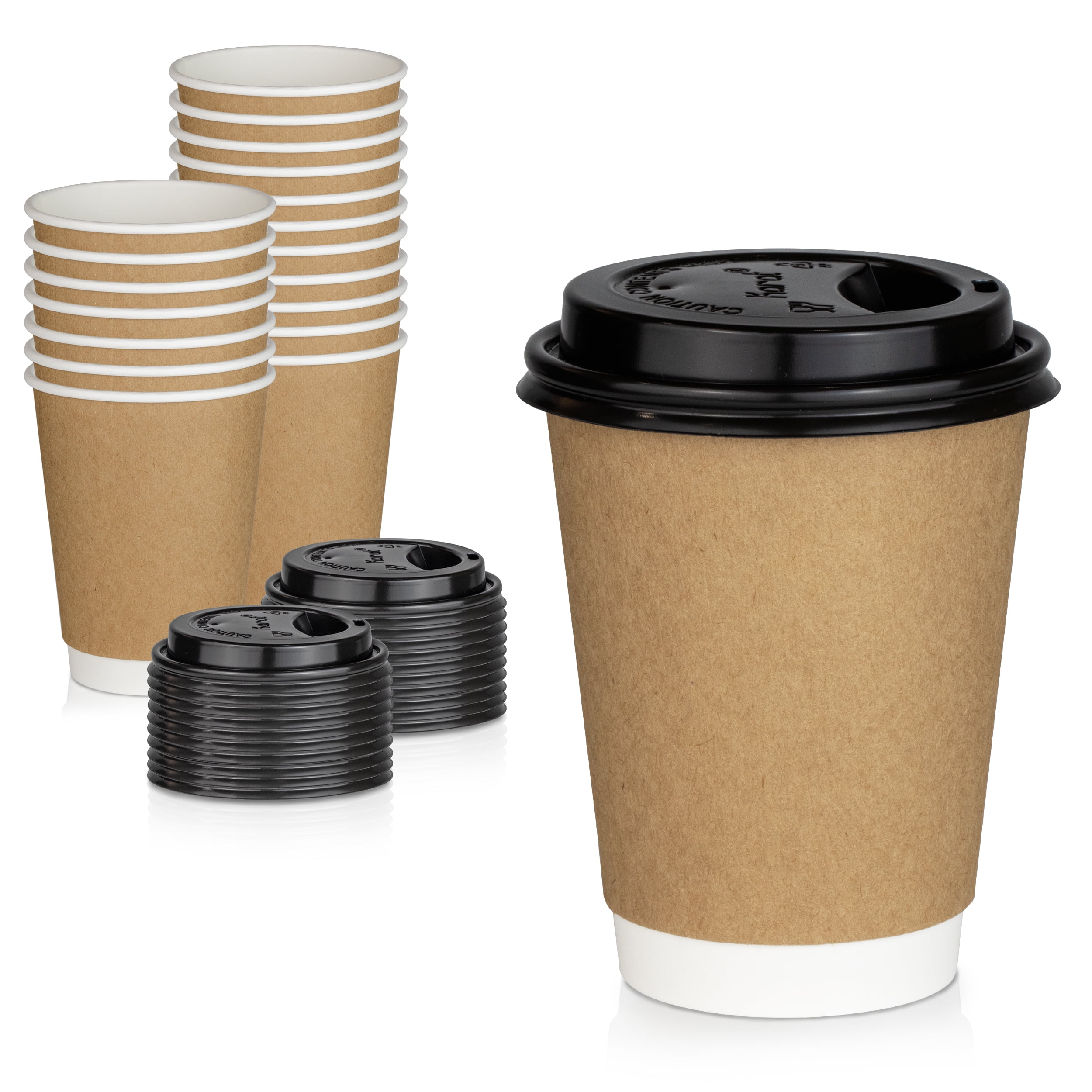 Kraft Paper Coffee Cups With Lids, Hobby Lobby