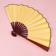 thumbnail image 4 of Masteelf 2 8 Inch Fabric Handheld Folding Fans Chinese Style Fabric Folding Handheld Folded Dance Fans Blank DIY Fans for Wedding Gift Party Favors, 4 of 10