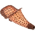 thumbnail image 4 of Bamboo Cornucopia Shaped Storage Basket Fruit Basket Bread Basket Snack Basket, 4 of 8