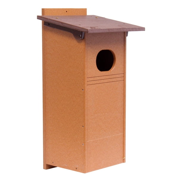 PostMount Wood Duck House Box, EcoFriendly Poly