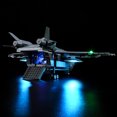 thumbnail image 4 of Q&C Lighting Led Light Kit Lighting Set Compatible With The Lego Super Heros The Avengers Quinjet 76248 Building Blocks Without Lego Set, 4 of 14