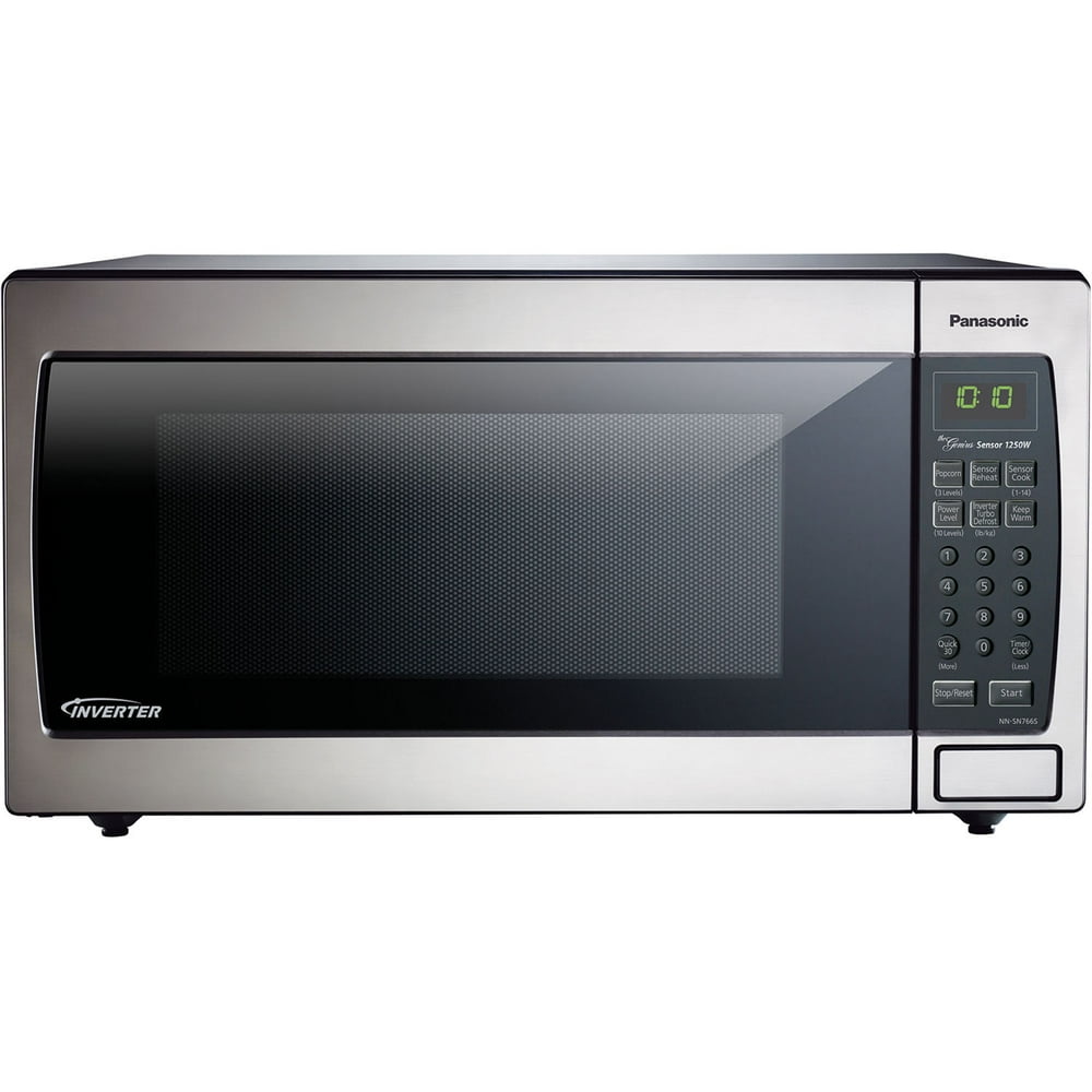 Panasonic 1.6 Cu. Ft. Stainless Steel Microwave with Inverter, NN