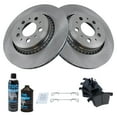 thumbnail image 2 of TRQ Rear Premium Ceramic Brake Pad & Rotor Kit w/Chemicals for Volvo XC90 SUV BKA17521, 2 of 6