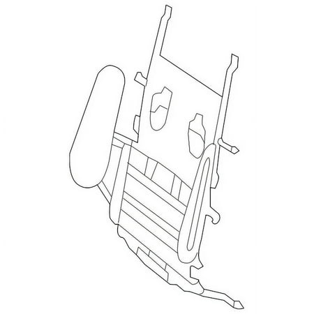 Genuine OE Mercedes-Benz Lumbar Support - 000-910-80-00