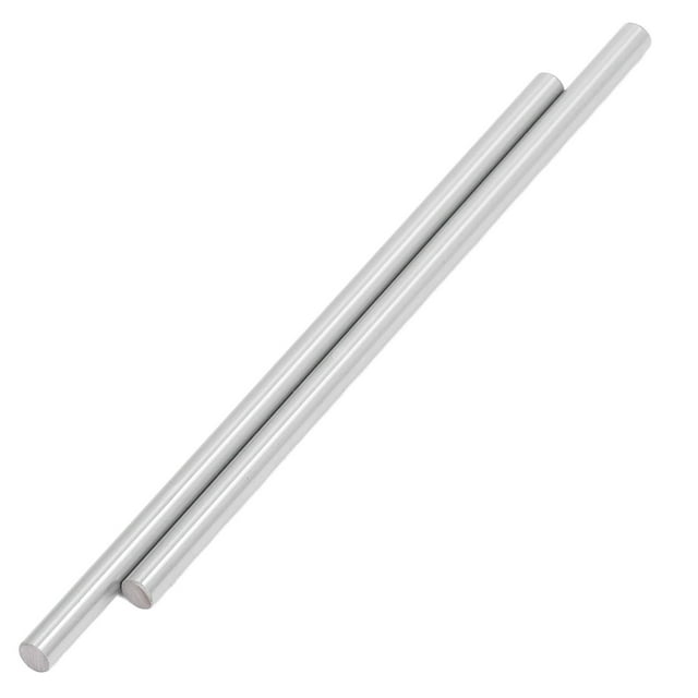 Cilindro guía de movimiento de acero cromado de alta precisión con eje lineal de 2 piezas de 8 mm para impresora 3D de 500 mm/19,7 pulgadas