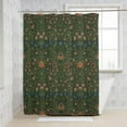 thumbnail image 6 of Victorian William Morris Original Design Vintage Shower Curtain Furniture Bathroom Fabric Decorations Washable Shower Curtain with Hooks, 6 of 8