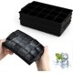 thumbnail image 1 of Ice Cube Molds, 2 Pieces 15 Grid Silicone Ice Cube Trays, 3.5cm Square Ice Cubes for Cocktails, Whiskey, Wine, Fruit, Puree, Ice Cream, 1 of 5