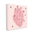 thumbnail image 3 of Stupell Pink Goth Anatomical Heart Beauty & Fashion Painting Gallery Wrapped Canvas Print Wall Art, 3 of 7