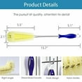 thumbnail image 2 of Long Bottle Brush Cleaner -16" Bottle Cleaning Brush Flexional Water Bottle Cleaner Washer Tool for Water Bottles,Cup,Tumblers or Wine Stemware, 2 of 7