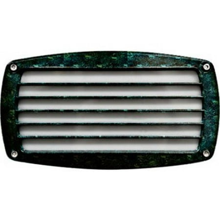 

Dabmar Lighting DSL1057-VG 7W & 120V PL7 Striped Step Light - Verde Green