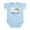 Sky Blue, variant on CafePress - Honey Pie (Clouds) Infant Bodysuit - Baby Light Bodysuit, Size Newborn - 24 Months