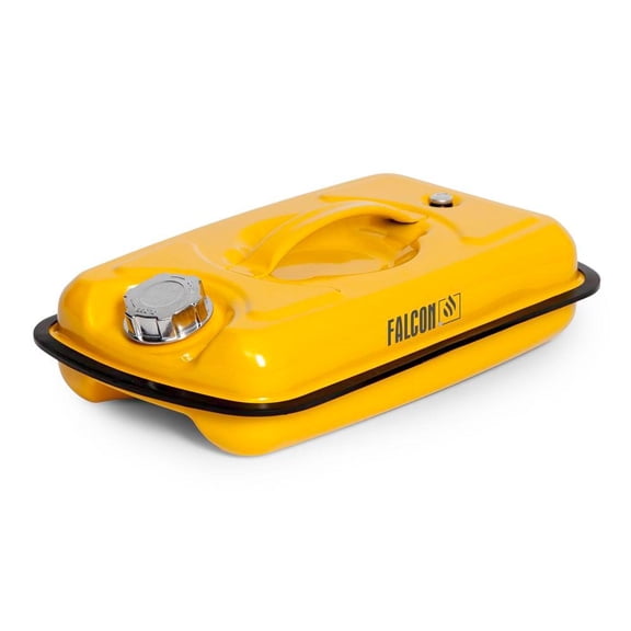 DENIOS Safety Container - Screw Lid - Steel - Yellow - 5 Liter