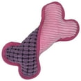 thumbnail image 1 of Bone Dog Toy Bite Resistant Plush Interactive Pet Squeaky Toy Dog Teething Toy, 1 of 10