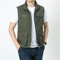 thumbnail image 4 of Summer Men's Outdoor Lightweight Casual Loose Multi Pocket Vest, 4 of 11