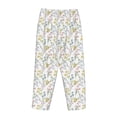 thumbnail image 5 of Daiia Floral Women's Sleep Pant with Pockets and Drawstring,Pajama Pants-Small, 5 of 9