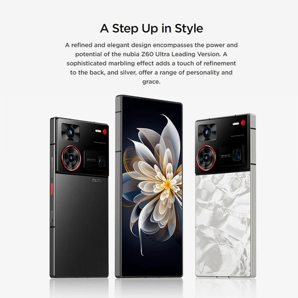 nubia Z60 Ultra Black グローバル版 16GB+512GB Nubia Z60 Ultra Leading Version 6.8