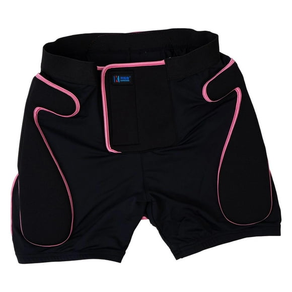 Pantalones cortos acolchados protectores para la cadera, cómodos y protectores para ciclismo y patinaje. S
