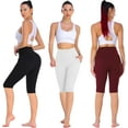 thumbnail image 2 of NEIRID 3 Pack Leggings with Pockets for Women,High Waisted Tummy Control Workout Yoga Pants, 2 of 6