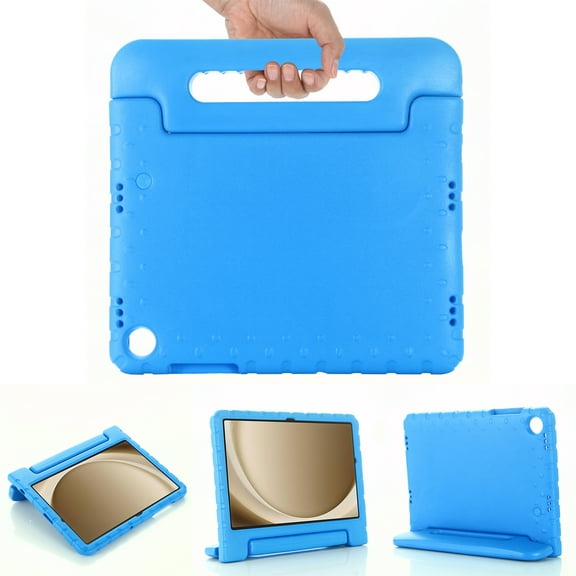 ELEHOLD Rugged Stand Case for Samsung Galaxy Tab A9 Kids Friendly EVA Full Body Protective Handle Grip Kickstand Shockproof Case for Samsung Galaxy Tab A9 Plus 11.0" 2023,Blue