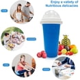 thumbnail image 3 of Slushie Maker Cup, Slushy Maker Quick Frozen Magic Smoothies Cup, Portable Squeeze Cup Slushy Maker, Cooling Cup Milk Shake Ice Cream Maker for Family DIY Homemade, 3 of 8
