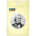 thumbnail image 1 of President Andrew Johnson Photo Portrait Pinback Button Pin Badge, 1 of 2