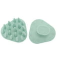 thumbnail image 4 of Unique Bargains 1 Pc Triangle Hair Shampoo Brush for Head Massage 3.15"x3.07"x2.36" Green, 4 of 6