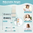 thumbnail image 5 of GLINTEX Height Adjustable Kids Study Desk Children Study Table with Tilt Desktop, 5 of 10