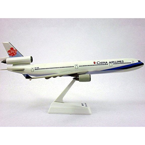 China Airlines MD-11 Airplane Miniature Model Plastic Snap-Fit 1:200 Part# AMD-01100H-023