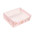 thumbnail image 1 of Caja de arena desechable para gatos, inodoro de viaje para gatitos, caja de arena para mascotas, contenedor de arena para mascotas Rosa Grueso39x29x12cm jinwen Bandeja de arena para gatos, 1 of 8