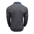 thumbnail image 6 of MQLKF Long Sleeved Collared Gentleman's Knitted Shirt Is Casual And Comfortable Fashionable Breathable Men's Tops, 6 of 8