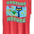 thumbnail image 3 of Pete The Cat - Nurture Nature  - Women's Short Sleeve Graphic T-Shirt, 3 of 6