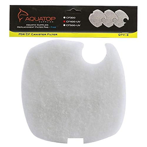 Aquatop Replacement Filter Pad For Cf Canister Filter Fine Effective