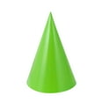 thumbnail image 2 of 10 PCS Birthday Party Cone Hats Colorful Mini Party Paper Hats, Celebration Headwear for Kids, Adults, Baby Shower, New Year, Christmas, Anniversary Green, 2 of 3