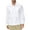 White, variant on Men's Sun Protection Fishing Shirts Long Sleeve Travel Work Shirts for Men UPF50+ Button UP Shirts with Zipper Pockets White XL
