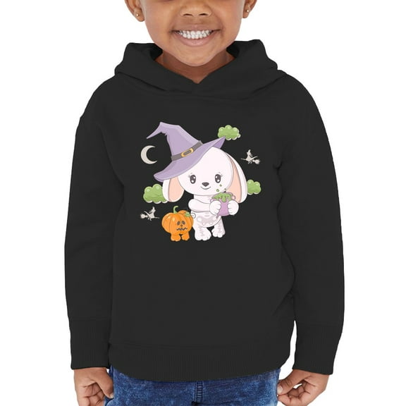 Cute Baby Bunny W Cauldron Hoodie Toddler -Image by Shutterstock, 2 Toddler