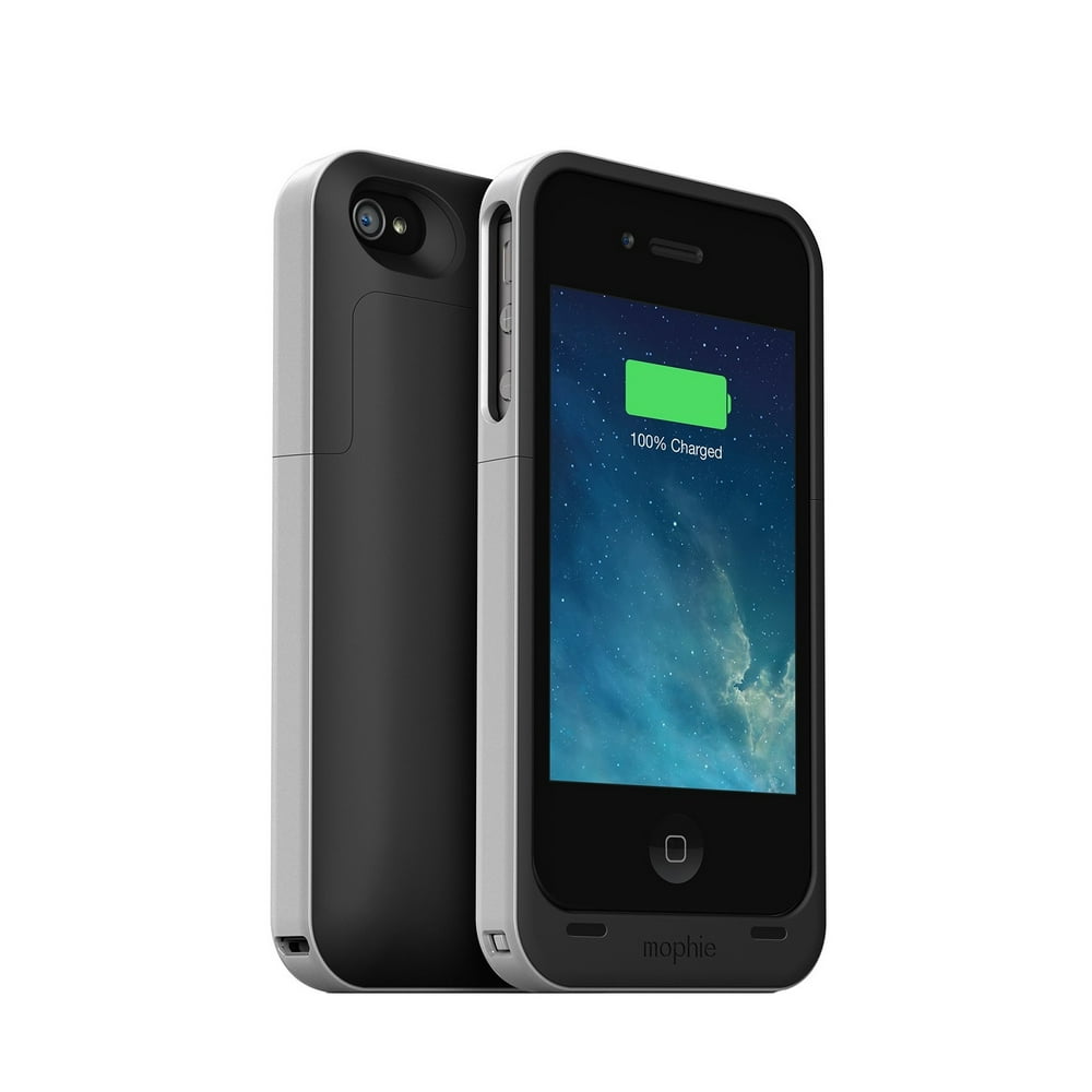 Mophie Juice Pack Air Battery Case for iPhone 4/4S (Black) Certified