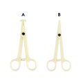 thumbnail image 4 of PUNTURA PLÁSTICA PINTURA Pinzas Pinzas Portátiles Profesional Piercing Piercing Tool Accesorios de perforación Tongue Cejas TRIANGULAR PLIR Scienceny CE001254-02, 4 of 7
