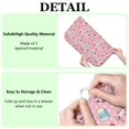 thumbnail image 6 of Pink Cow Milk Strawberry Pattern Dish Drying Mat for Kitchen 1 Pack, Ultra Absorbent Microfiber Dishes Drainer Mats,16"x18", 6 of 6