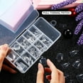 thumbnail image 3 of Toe Nail Tips Transparent Lightweight Wear-resistant Different Colors High-ranking Long Service Life Magnificent Fake Sticker Natural Color, 3 of 6