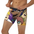 thumbnail image 3 of Lsque Scooby-Doo Pattern Men's Performance Stretch Underwear, Athletic Long Leg Briefs，Moisture-Wicking-Medium, 3 of 6