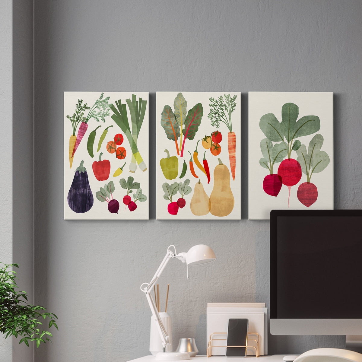 Garden Offering I Premium Gallery Wrapped Canvas - Ready to Hang - 24 x 36 Each